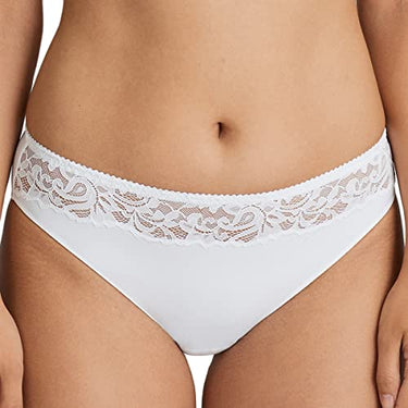 Primadonna - Höschen mit Gürtel aus Spitze, Magnolie, Weiß, weiß, 38-40 im Sale